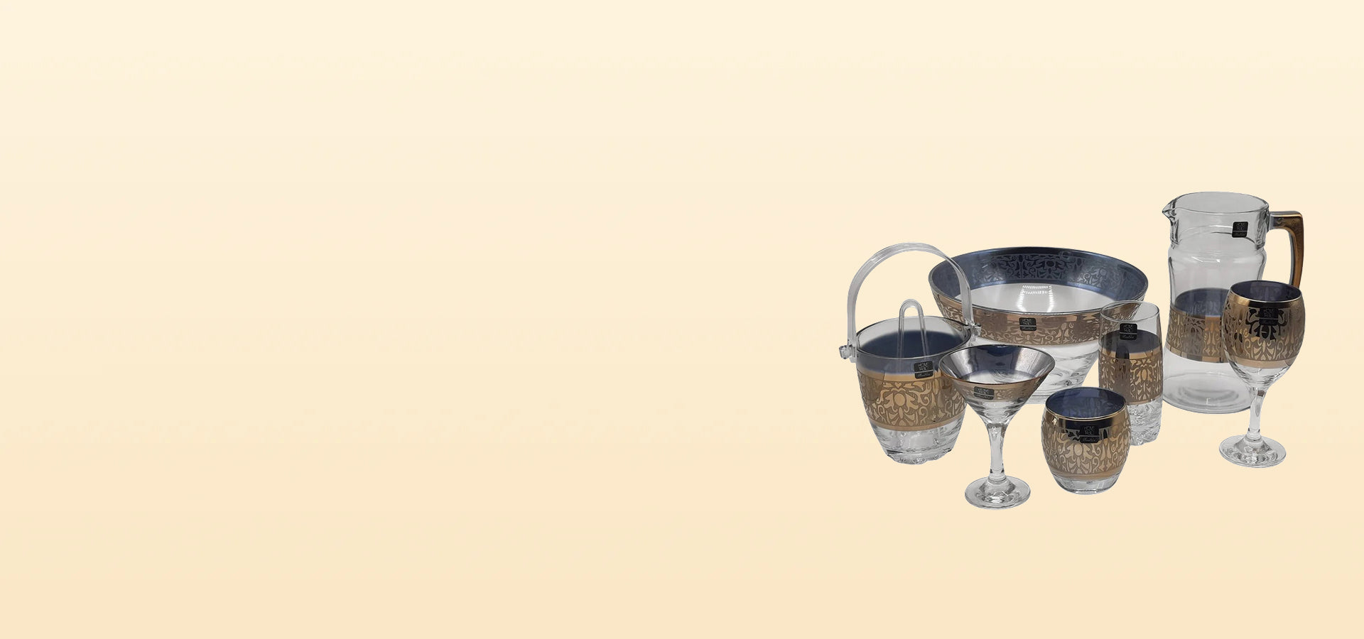 Crystal Drinkware Cool Sets