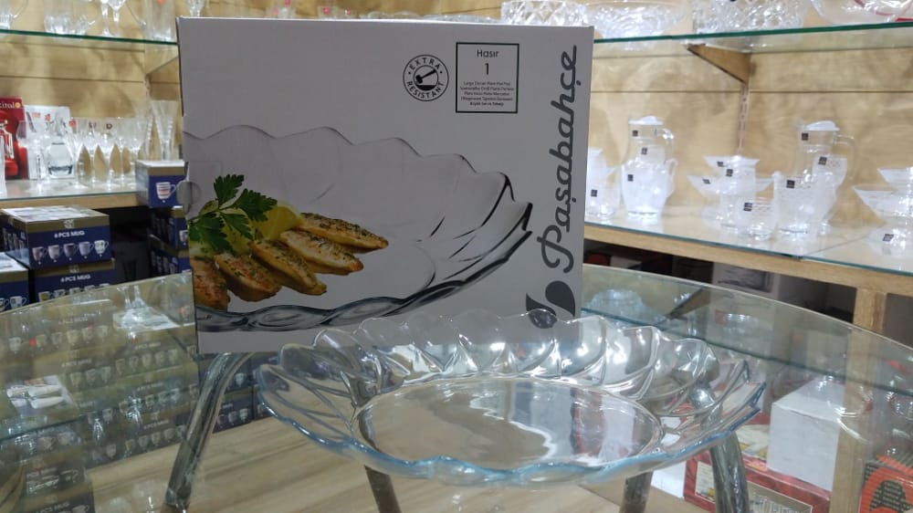 HASIR OVAL PLATE TEMPERED