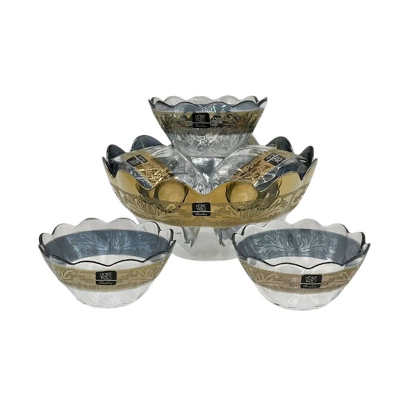 Western Hasir Golden Fruit Set 7Pc (Glass)