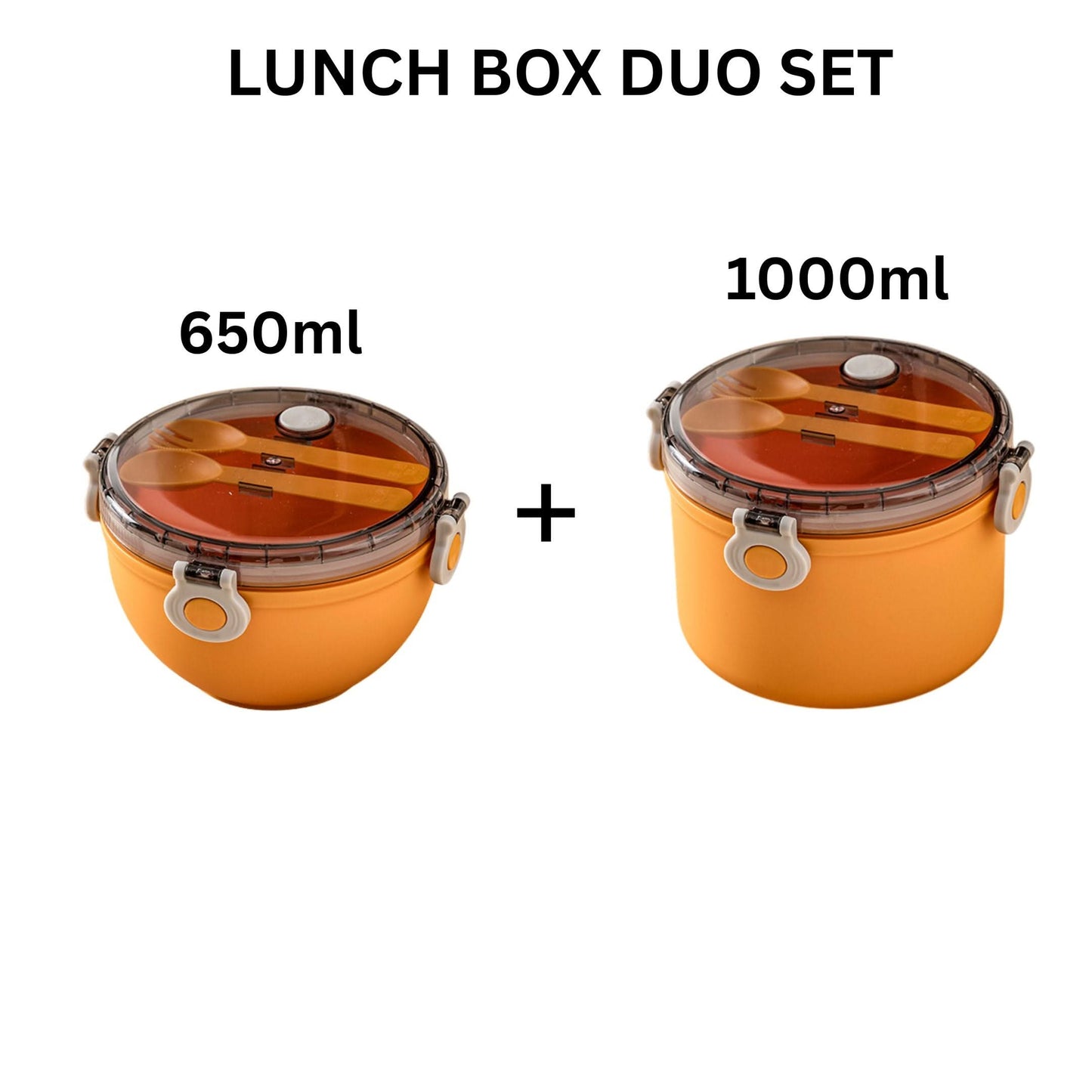 Bento Classic Duo – 650ml + 1000ml