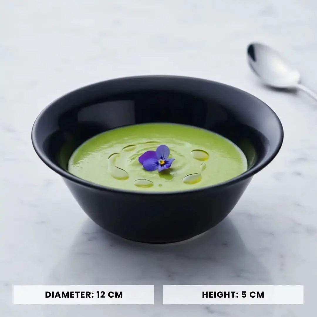 Opal Black Individual Bowl