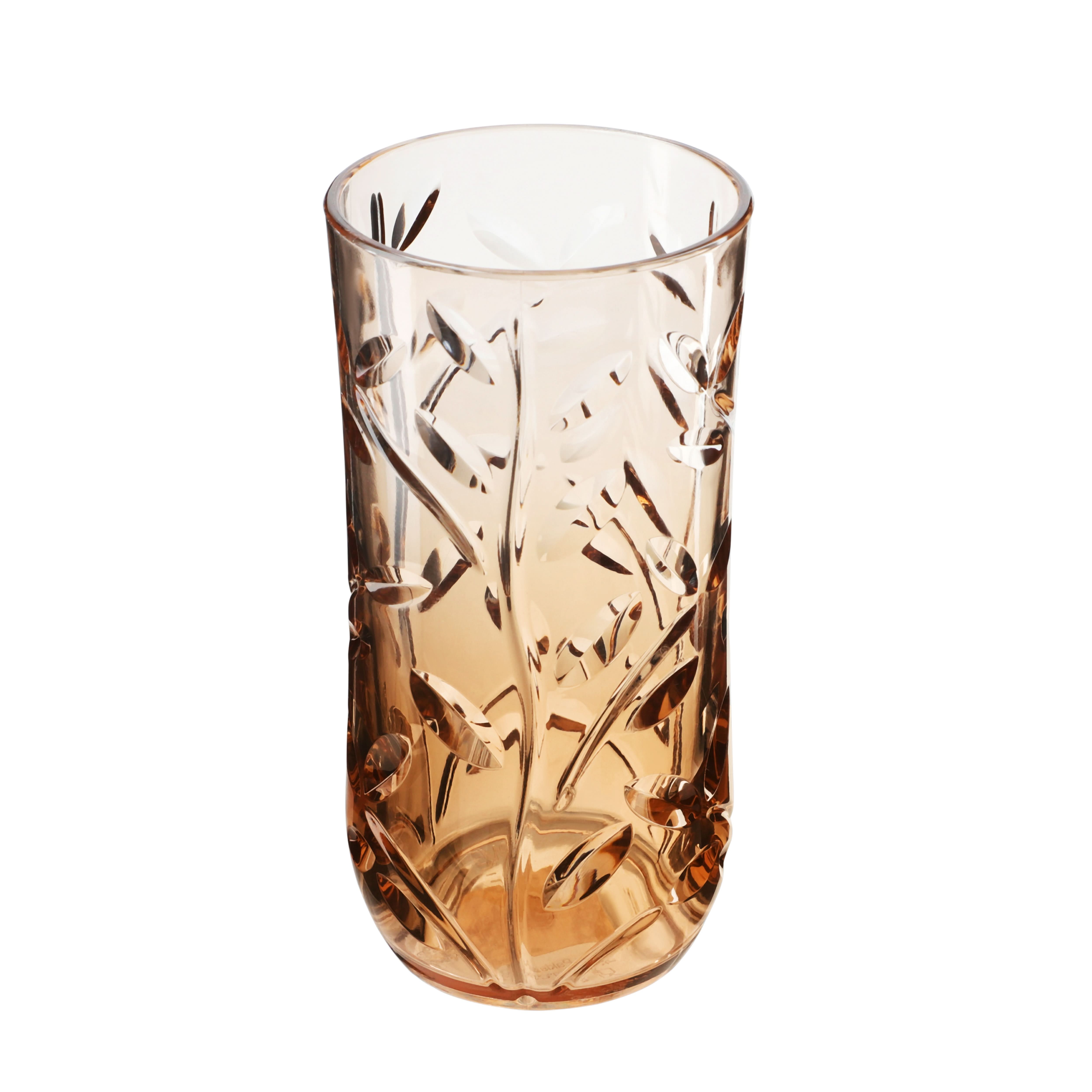 Acrylic Leaves Cut Hb Glass 1Pc