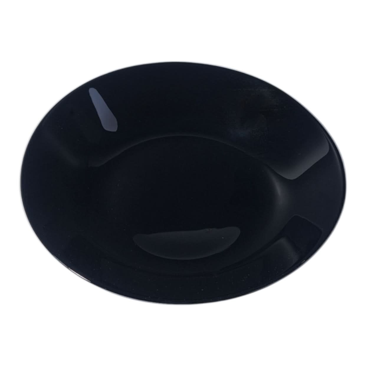Opal Black Dessert Plate