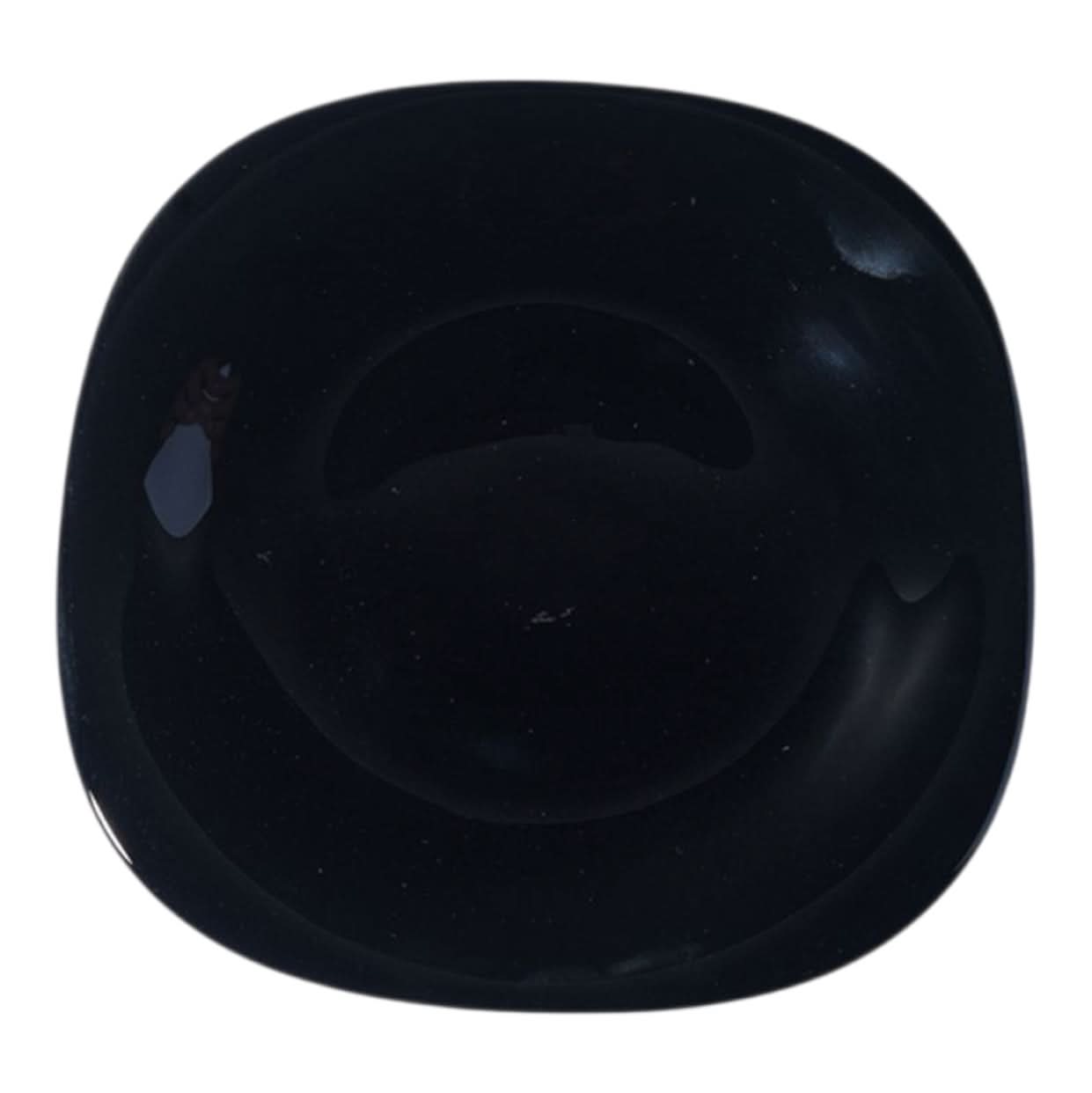 Opal Black Dessert Plate