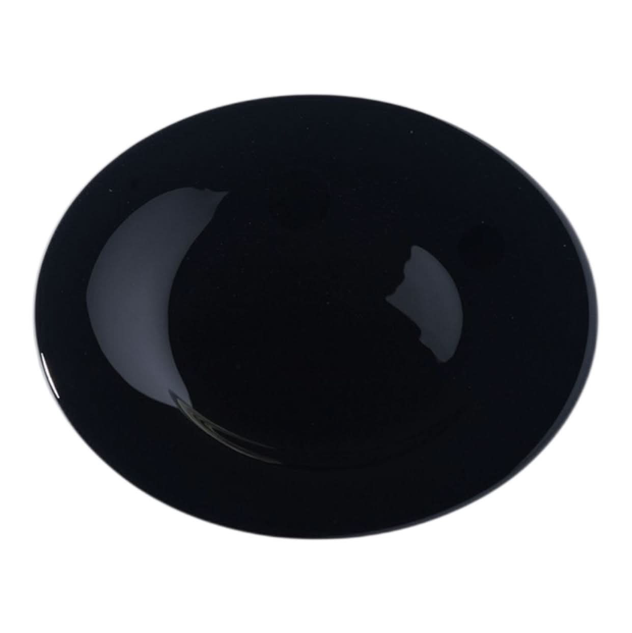 Opal Black Dinner Plate