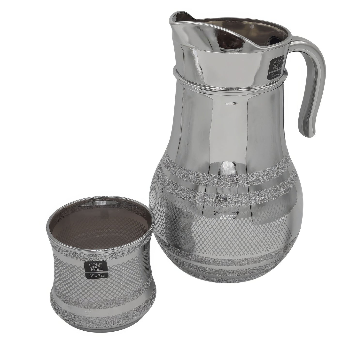 Willow Line Jug Glass Set with DOF glass-7 PC (Glassware)