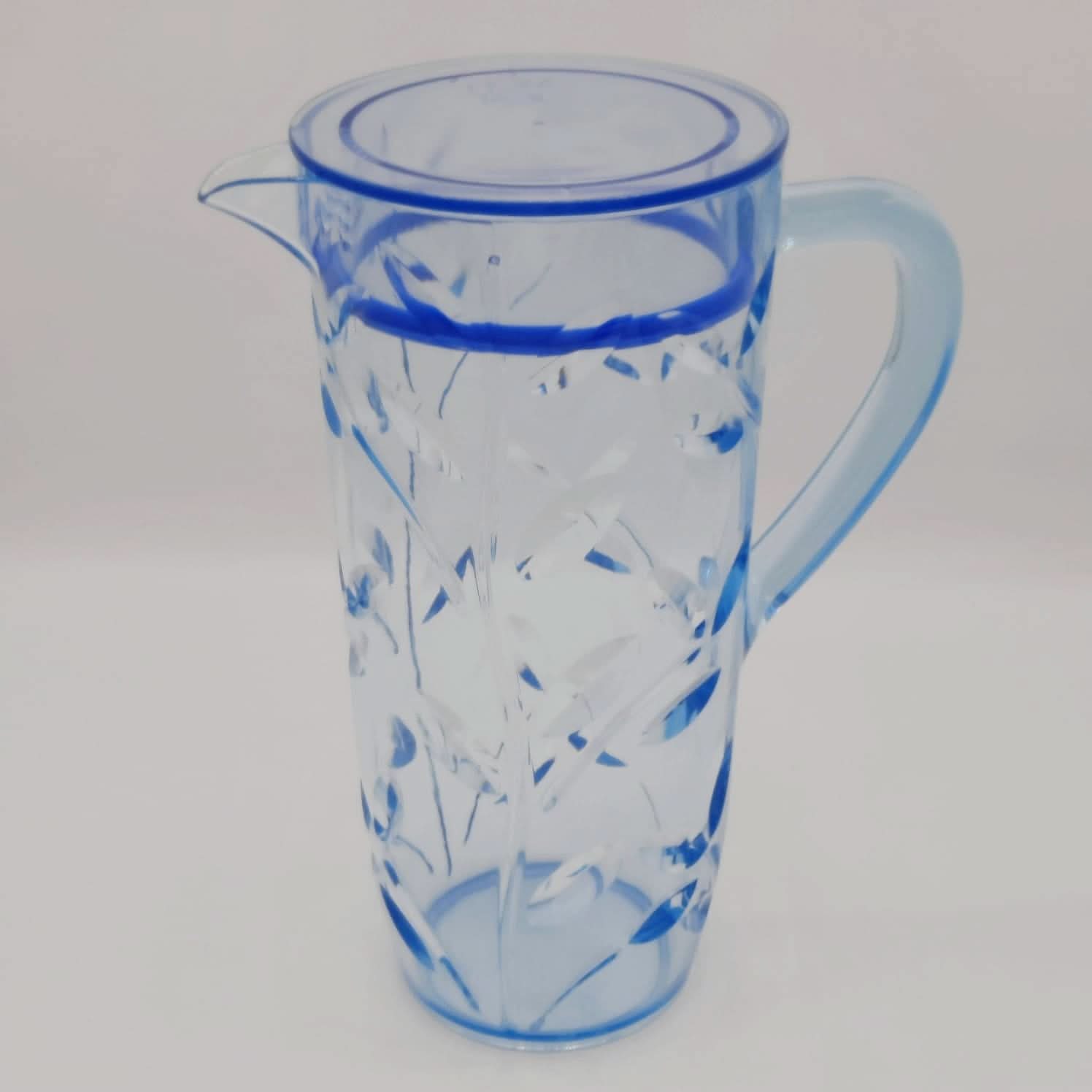 Acrylic Leaves Cut Jug With Sealed Cap 1Pc