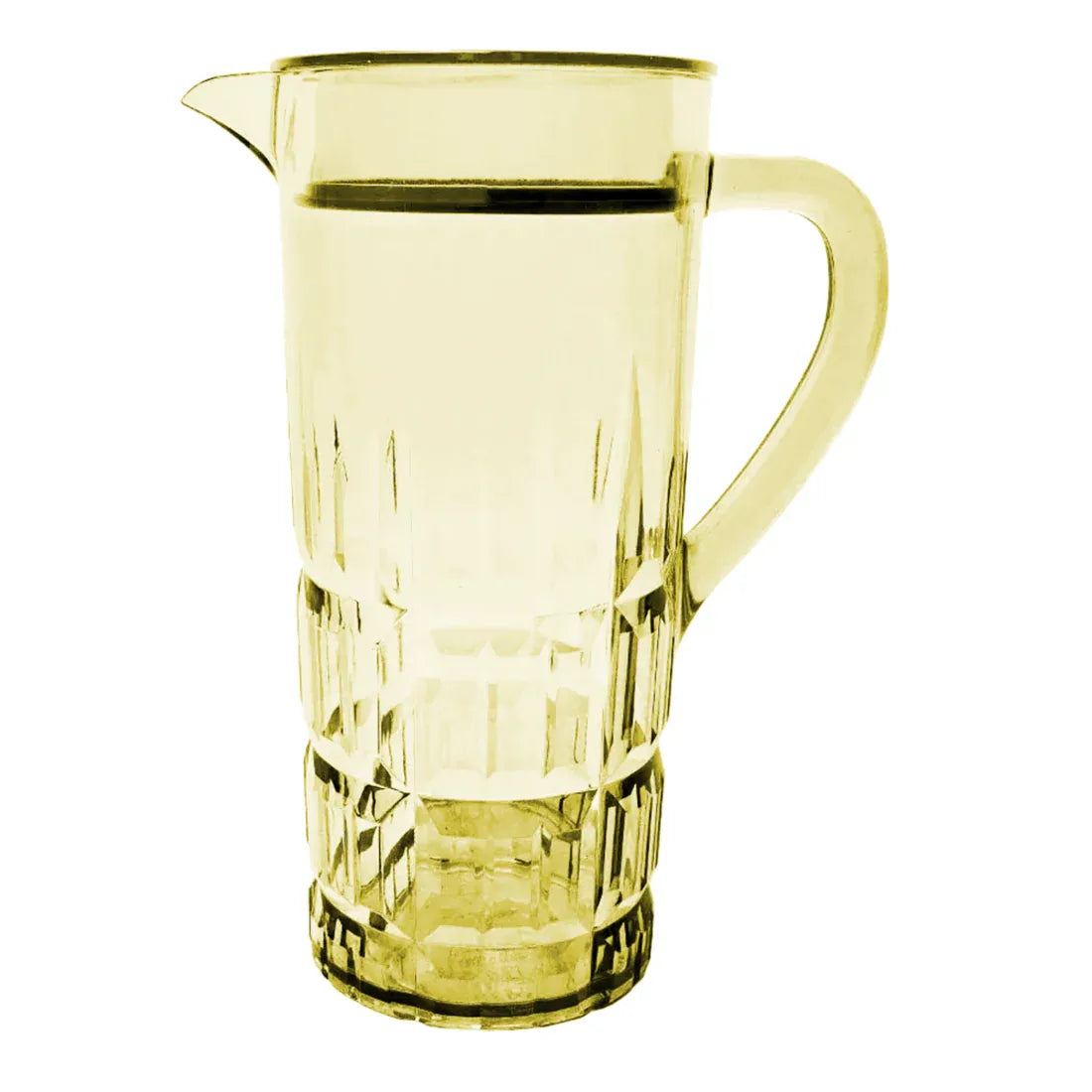 Acrylic Spearhead Cut Jug With Sealed Cap 1Pc