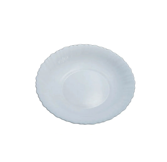 Opal White Dinner Plate