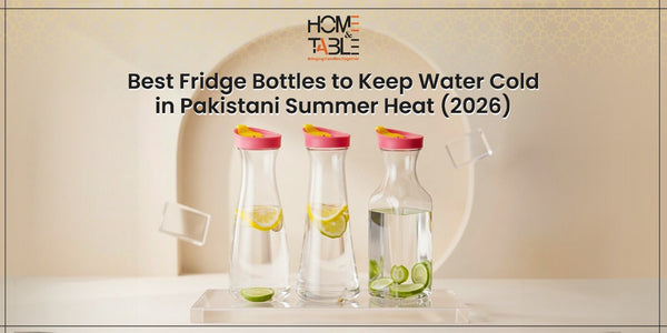 Best Fridge Bottles to Keep Water Cold in Pakistani Summer Heat (2026)