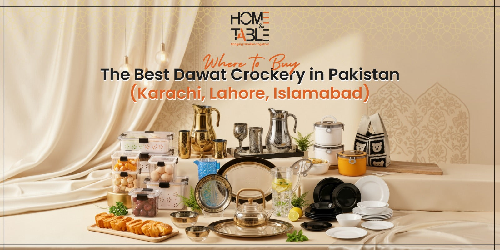 Where to Buy the Best Kitchen Crockery for Dawat in Pakistan 