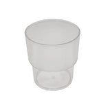 Acrylic Frosted Stackable 335 ml Glass 1pc