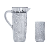 Acrylic Leaves Cut Water Set 7 Pc (Hb Glass)