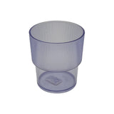 Acrylic Frosted Stackable 335 ml Glass 1pc