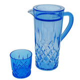 Acrylic Diamond Cut Water Set 7 Pc (DOF Glass)