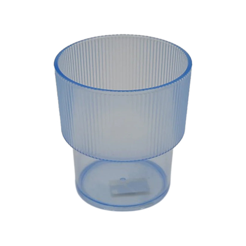 Acrylic Frosted Stackable 335 ml Glass 1pc