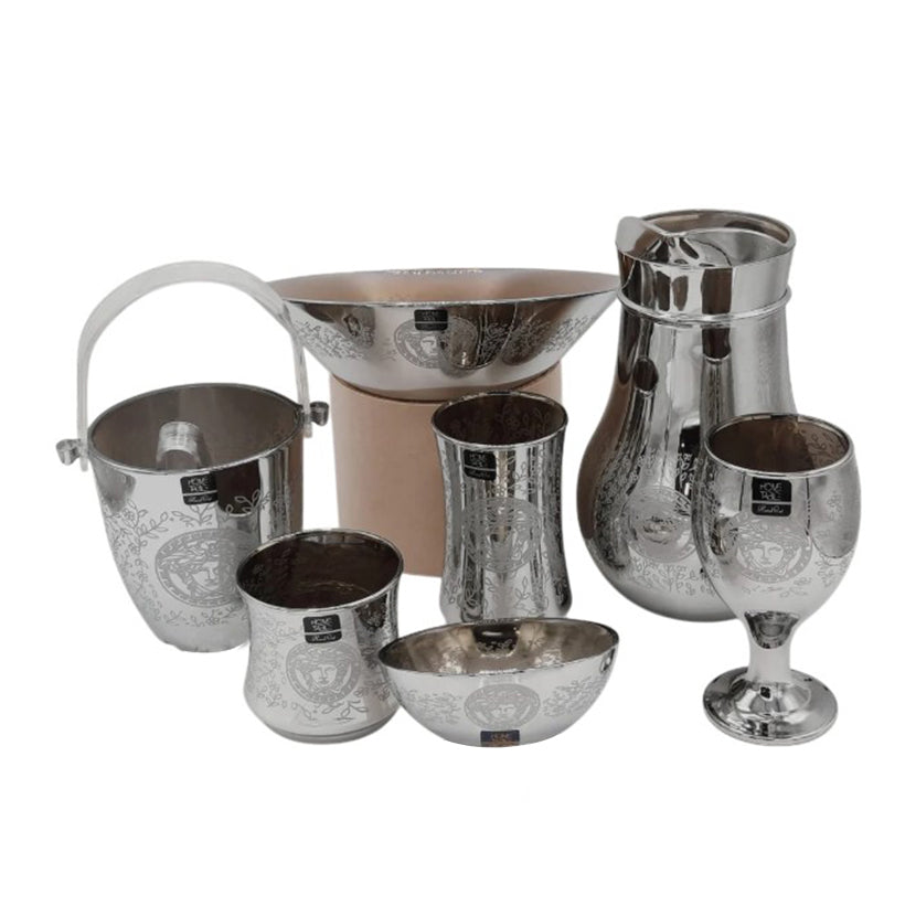 Royal Drinkware Dining Silver Set (Glass)