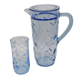 Acrylic Leaves Cut Water Set 7 Pc (Hb Glass)