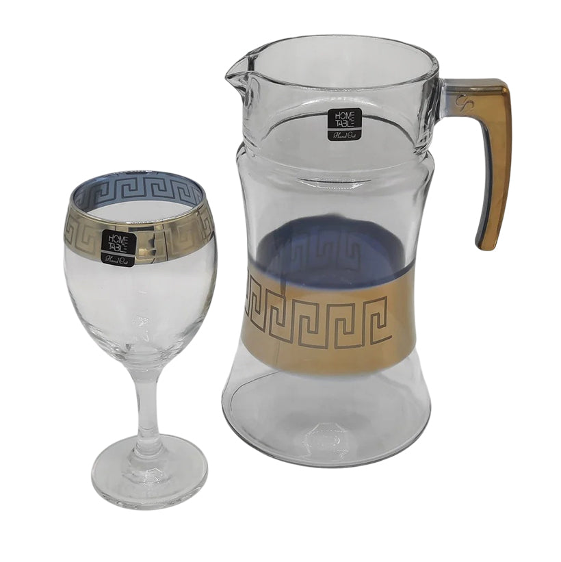 BISTRO Jug and Glass Set 7PCS (Glass)