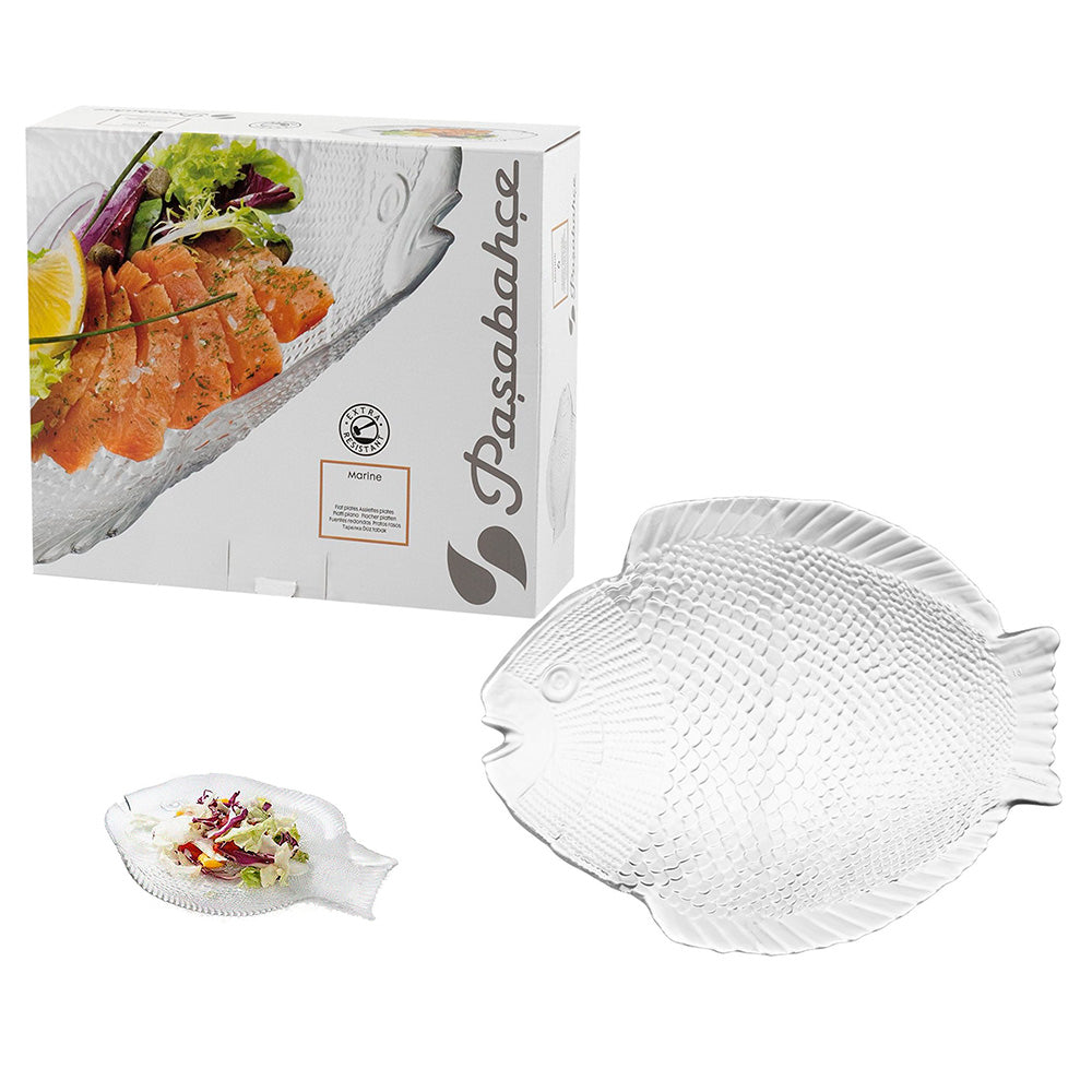 Fashionable Marin Fish Mid Plate 6Pc