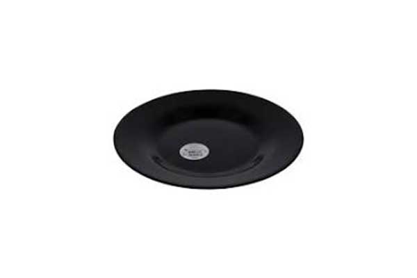 Western Orgenic Black Dessert Plate 1Pc