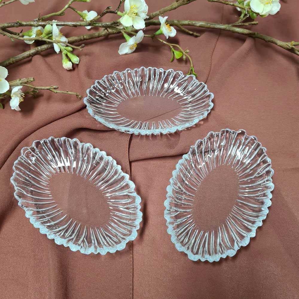 Classy Aurora Service Plate 3Pc