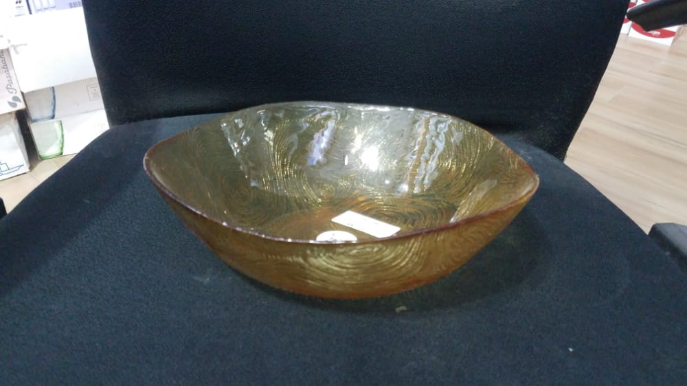 Stylish Linden Amber Bowl 1Pc