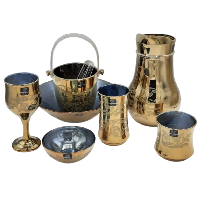 Luxury Golden Cool Set 28pc (Glass)