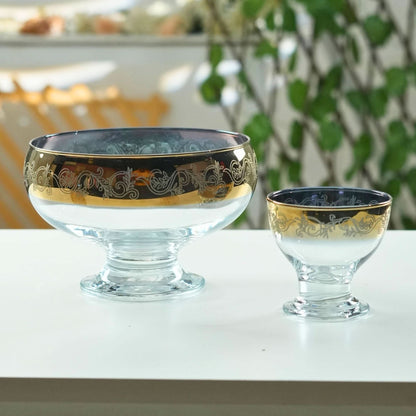 Gold & Cut Ice Cream 7PC Set