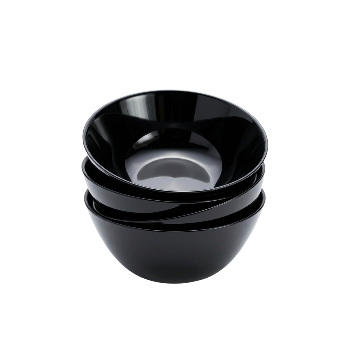 Royal Opal Black – 4-Piece Individual Bowls