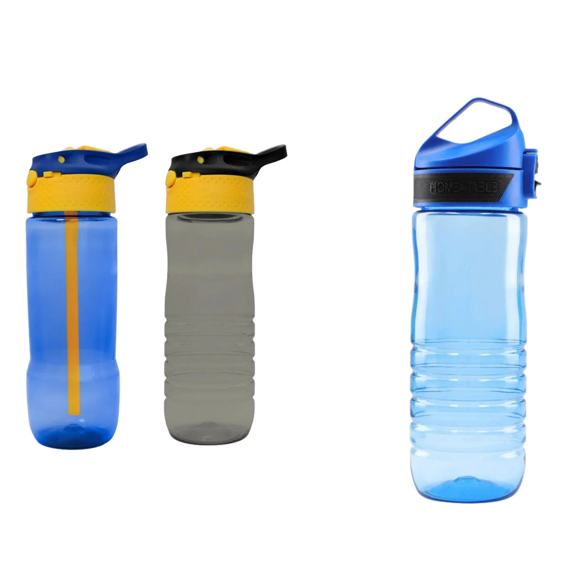 Daily Fitness Trio – 2x Medium + 1x Large Sports Bottle