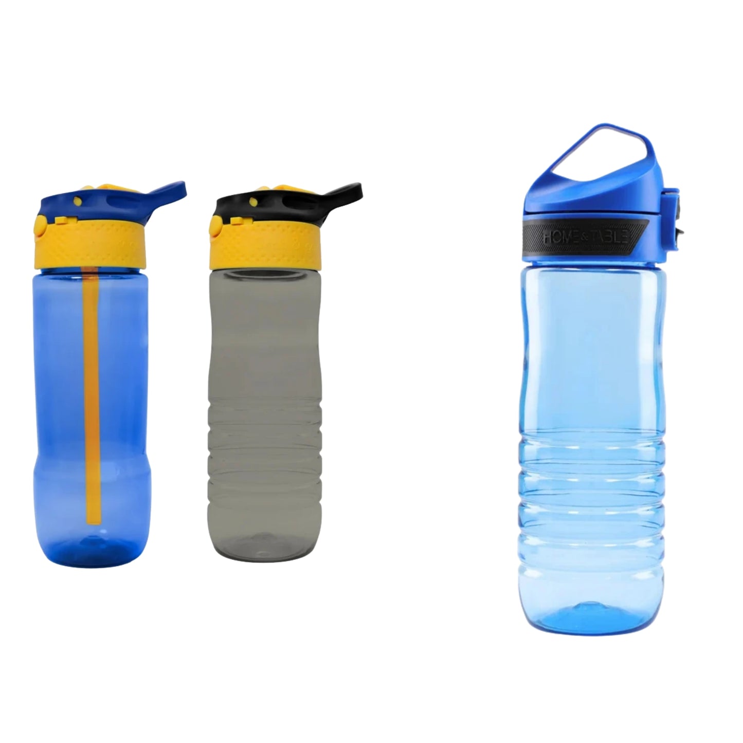 Daily Fitness Trio – 2x Medium + 1x Large Sports Bottle