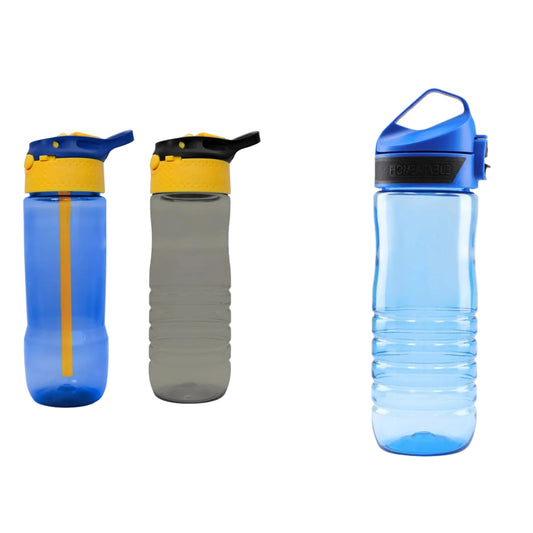 Daily Fitness Trio – 2x Medium + 1x Large Sports Bottle