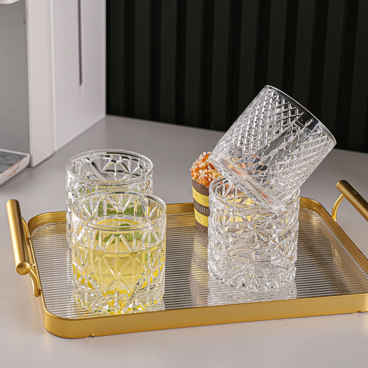 Acrylic Baroque Spark Glass 330ml 1 PC