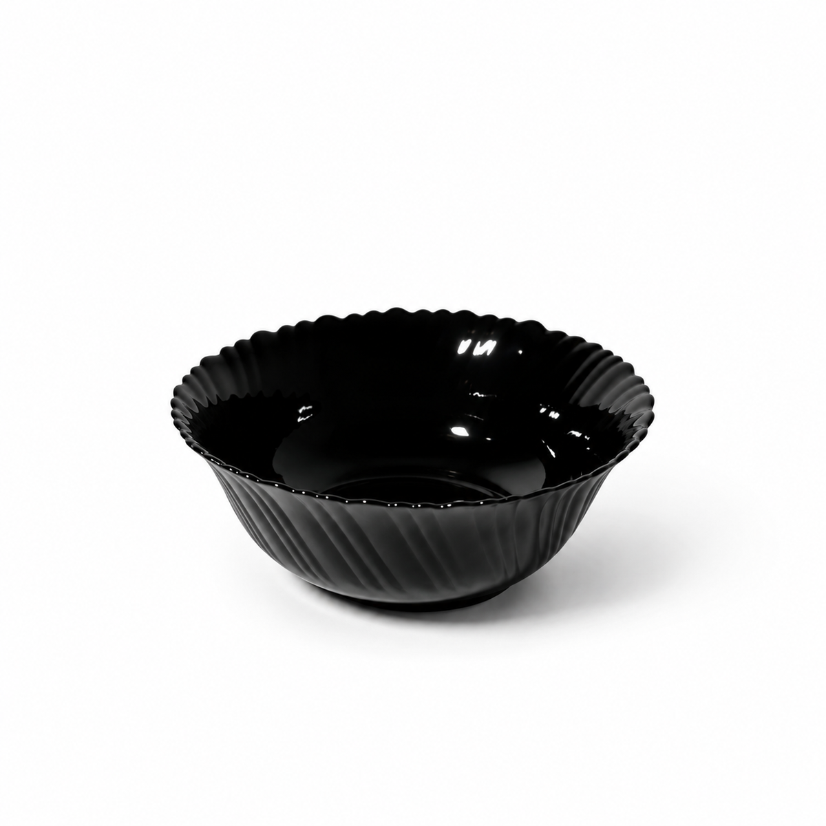 Opal Black 8" Salad Bowl