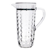 Acrylic Water Drop Cut Jug With Sealed Cap 1Pc