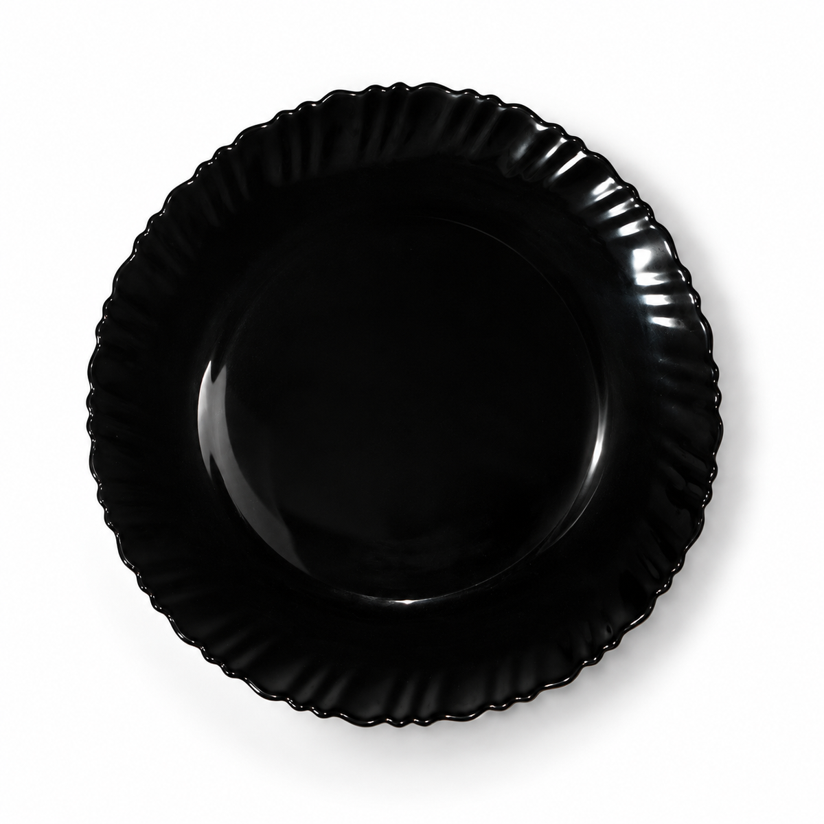 Opal Black 10" Dinner Plate