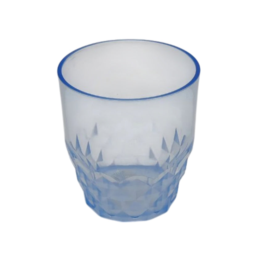 Acrylic Frosted Diamond 340 ml Glass 1pc