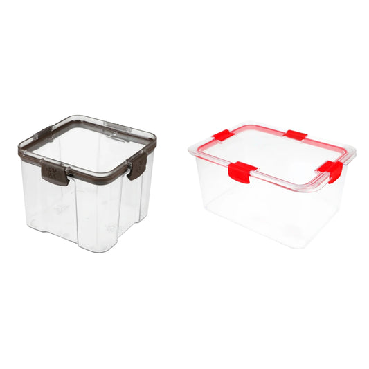 Pantry Essentials Duo – Medium & Large Storage Boxes
