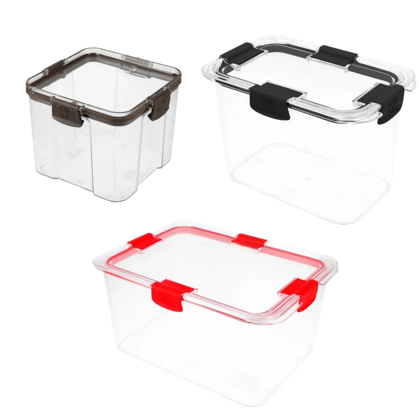 Smart Kitchen Trio – 1 S + 1 M + 1L Storage Box