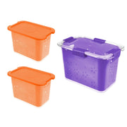 2 Medium + 1 Large Storage Box