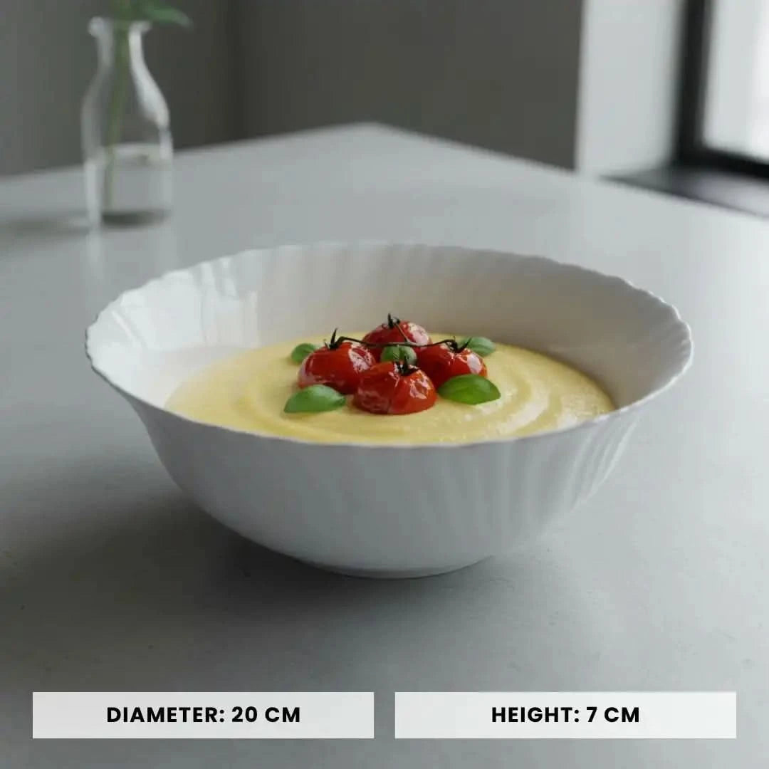 Opal White All Purpose Bowl