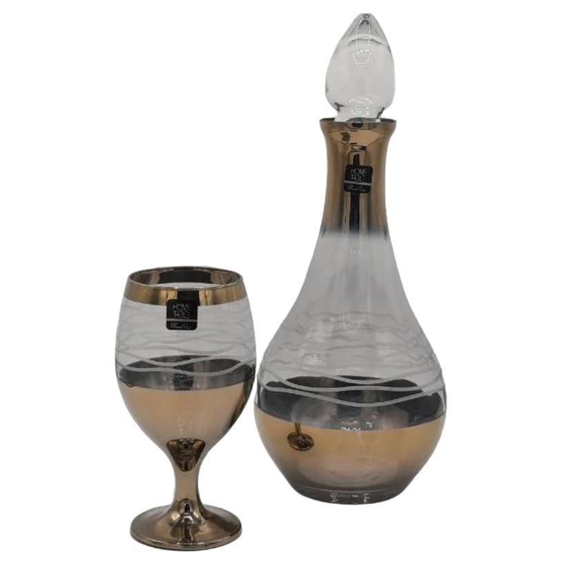 Best Royal Imperial Golden Carafe Set 7Pcs (Glass)