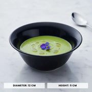 Opal Black 5" Individual Bowl 1 pc