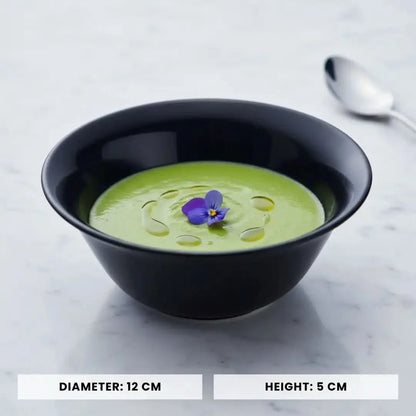 Opal Black Individual Bowl