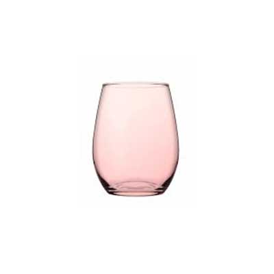 Fashionable Amber Pink Tumbler 6Pc