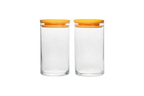 Western Breakfast Club Yellow Cvr Jar 2Pc