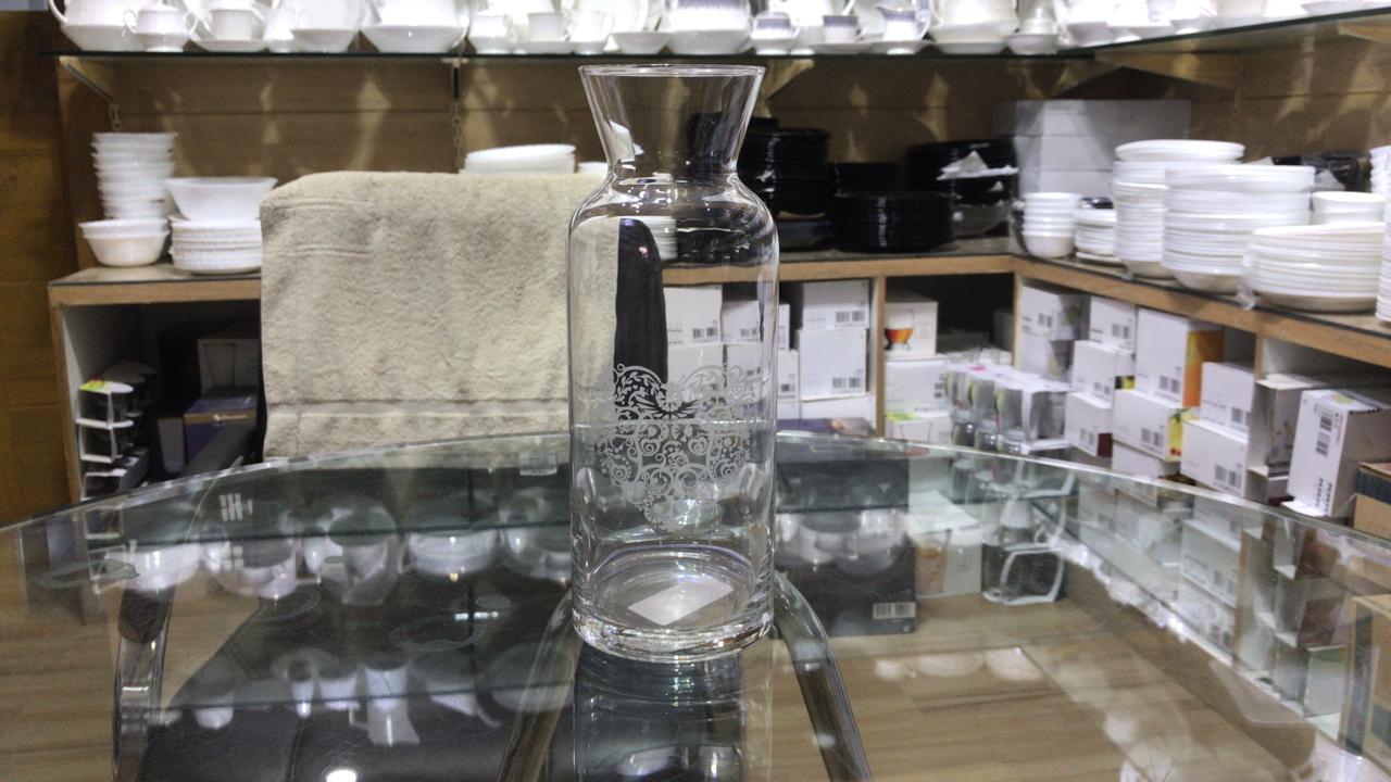 CARAFE CREAM SILICON LID W/CAP