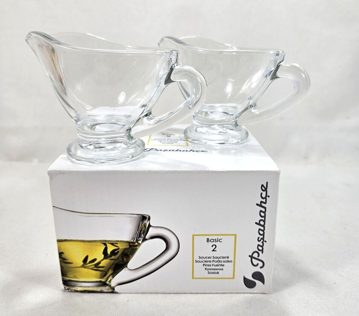 Elegant Sauce Boats 2Pc Pack Small