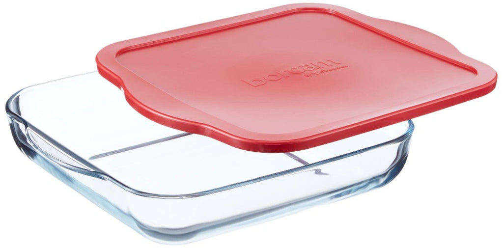 Elegant Borcam Square Tray With Cover